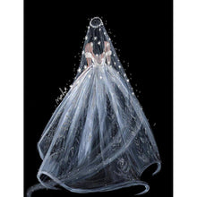 Load image into Gallery viewer, Wedding Dress - Full Drill Diamond Painting
