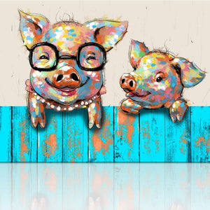Pig - Full Drill Diamond Painting