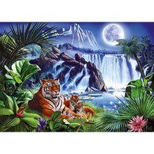 Load image into Gallery viewer, Tiger - Full Drill Diamond Painting
