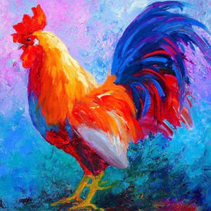 Rooster - Full Drill Diamond Painting