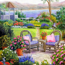 Load image into Gallery viewer, Rattan Chair - Full Drill Diamond Painting
