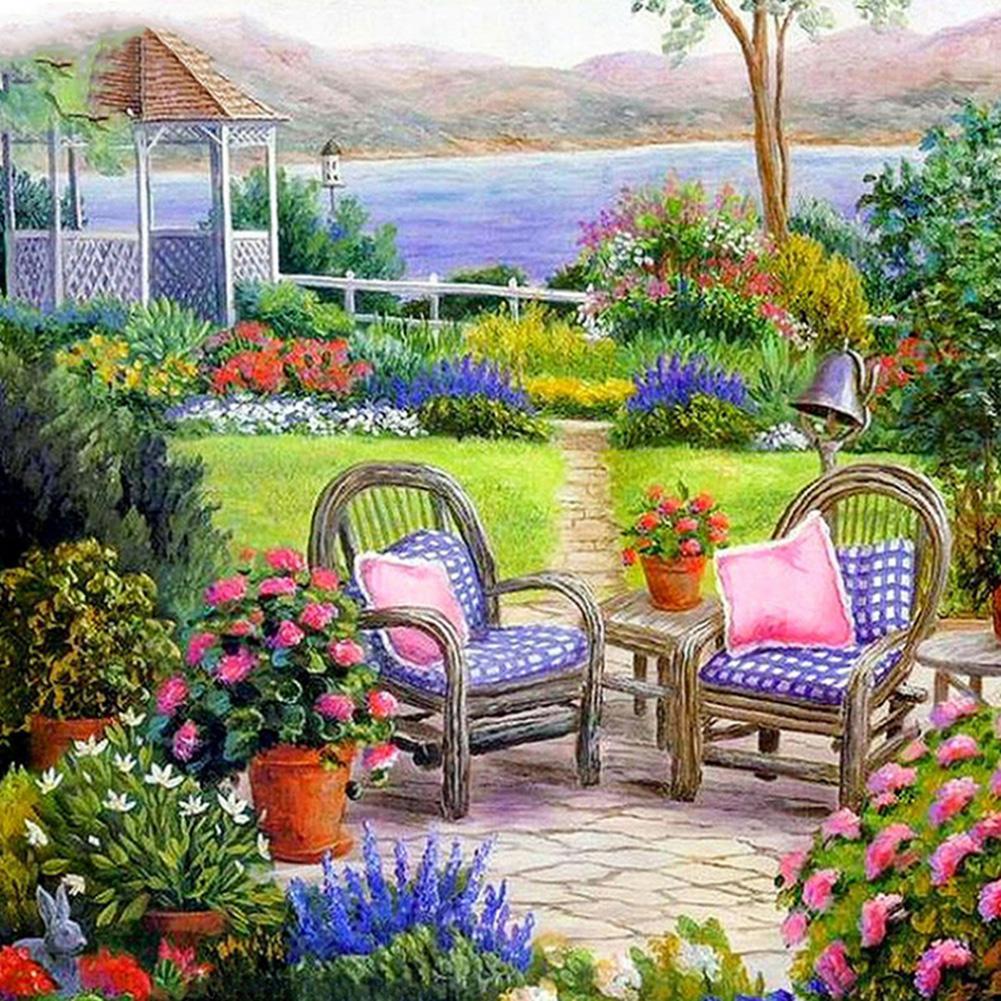 Rattan Chair - Full Drill Diamond Painting