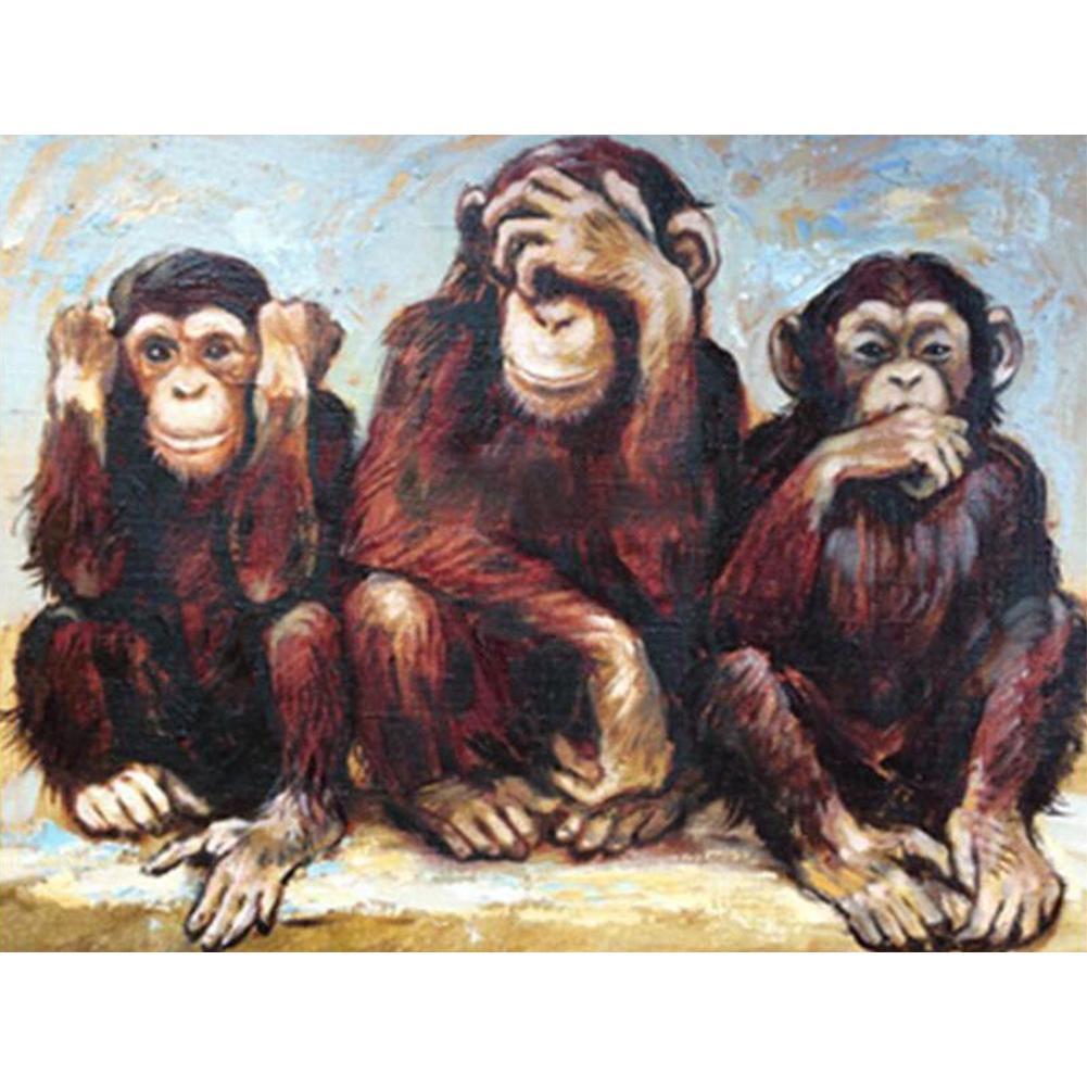 Monkey - Full Drill Diamond Painting
