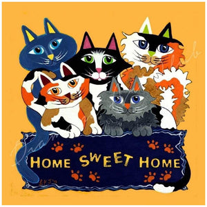 Cats - Full Drill Diamond Painting