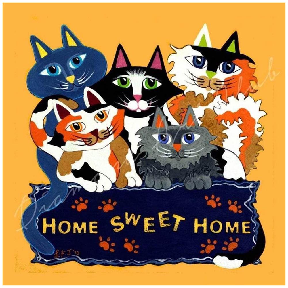 Cats - Full Drill Diamond Painting