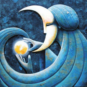 Moon - Full Drill Diamond Painting
