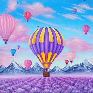 Hot Air Balloon - Full Drill Diamond Painting