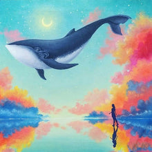 Load image into Gallery viewer, Dolphin - Full Drill Diamond Painting
