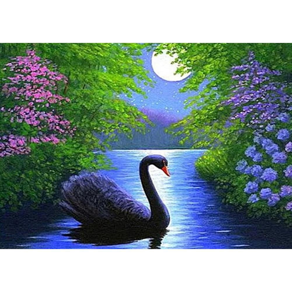 Swan - Full Drill Diamond Painting