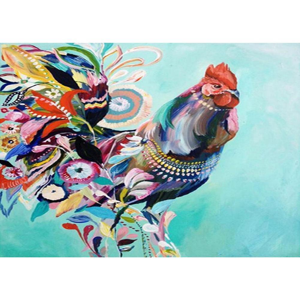 Rooster - Full Drill Diamond Painting