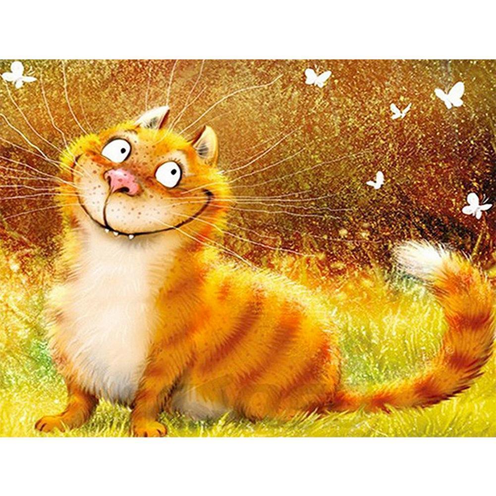 Cat - Full Drill Diamond Painting