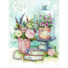 Load image into Gallery viewer, Flower - Full Drill Diamond Painting
