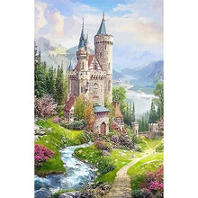 Load image into Gallery viewer, Castle - Full Drill Diamond Painting
