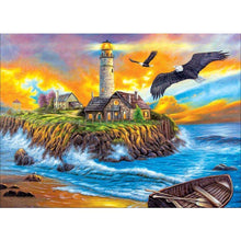 Load image into Gallery viewer, Sea House - Full Drill Diamond Painting
