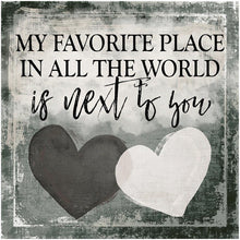 Load image into Gallery viewer, My favourite place in all the world is next to you - Full Drill Diamond Painting
