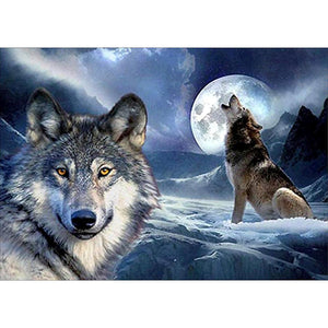 Wolves - Full Drill Diamond Painting