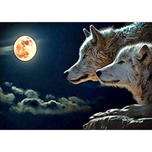Load image into Gallery viewer, Wolves - Full Drill Diamond Painting
