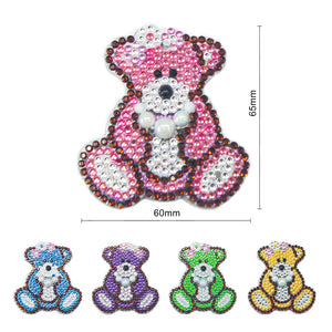 5pcs Little Bear DIY Keychain