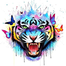 Load image into Gallery viewer, Colorful Tiger - Full Drill Diamond Painting
