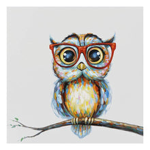 Load image into Gallery viewer, Glasses Owl - Full Drill Diamond Painting
