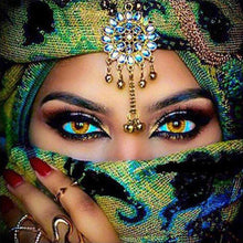 Load image into Gallery viewer, Masked Girl - Full Drill Diamond Painting
