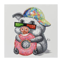 Load image into Gallery viewer, Cool Pig - Full Drill Diamond Painting
