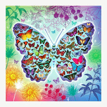 Load image into Gallery viewer, Butterfly - Full Drill Diamond Painting
