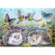 Load image into Gallery viewer, Hedgehog - Full Drill Diamond Painting
