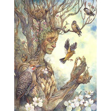 Load image into Gallery viewer, Birds and Tree Man - Full Drill Diamond Painting
