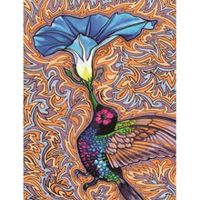 Load image into Gallery viewer, Bird and Petunia - Full Drill Diamond Painting
