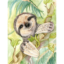 Load image into Gallery viewer, Lovely Sloth - Full Drill Diamond Painting
