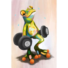 Load image into Gallery viewer, Fitness Frog - Full Drill Diamond Painting
