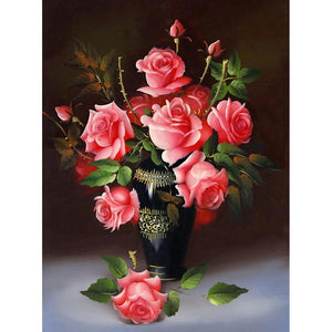 Flower  - Full Drill Diamond Painting