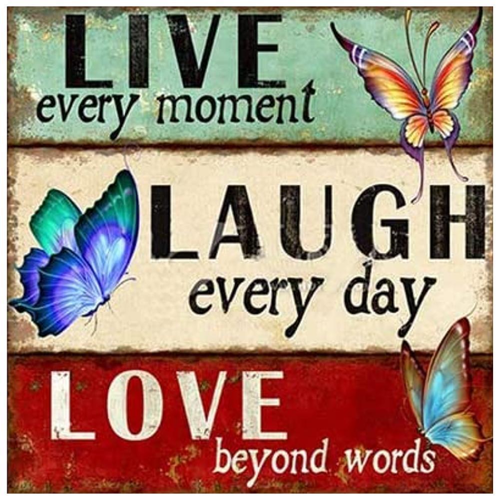 Positive Word - Full Drill Diamond Painting