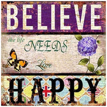 Load image into Gallery viewer, Positive Word - Full Drill Diamond Painting
