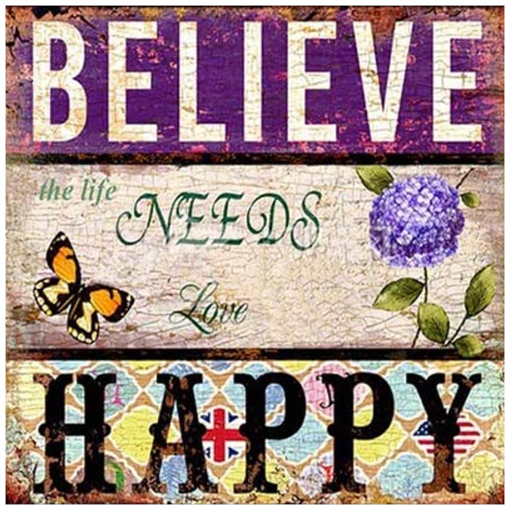 Positive Word - Full Drill Diamond Painting
