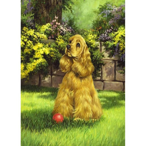 Dog - Full Drill Diamond Painting