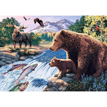 Load image into Gallery viewer, Animals World - Full Drill Diamond Painting

