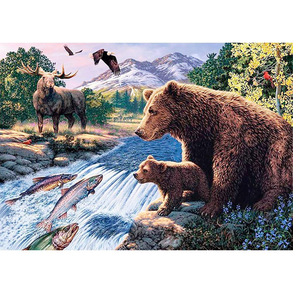 Animals World - Full Drill Diamond Painting