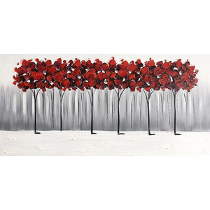 Flowers - Full Drill Diamond Painting - 95x40cm