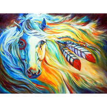 Load image into Gallery viewer, Horse Painting - Full Drill Diamond Painting
