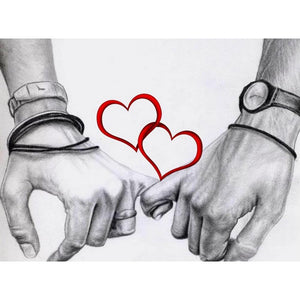 Love Heart - Full Drill Diamond Painting