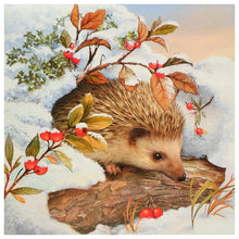 Load image into Gallery viewer, Snow Hedgehog - Full Drill Diamond Painting
