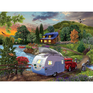 Quiet Village - Full Drill Diamond Painting