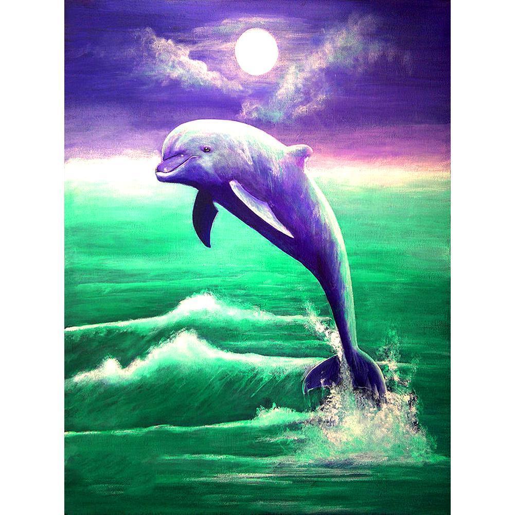 Dolphin - Full Drill Diamond Painting
