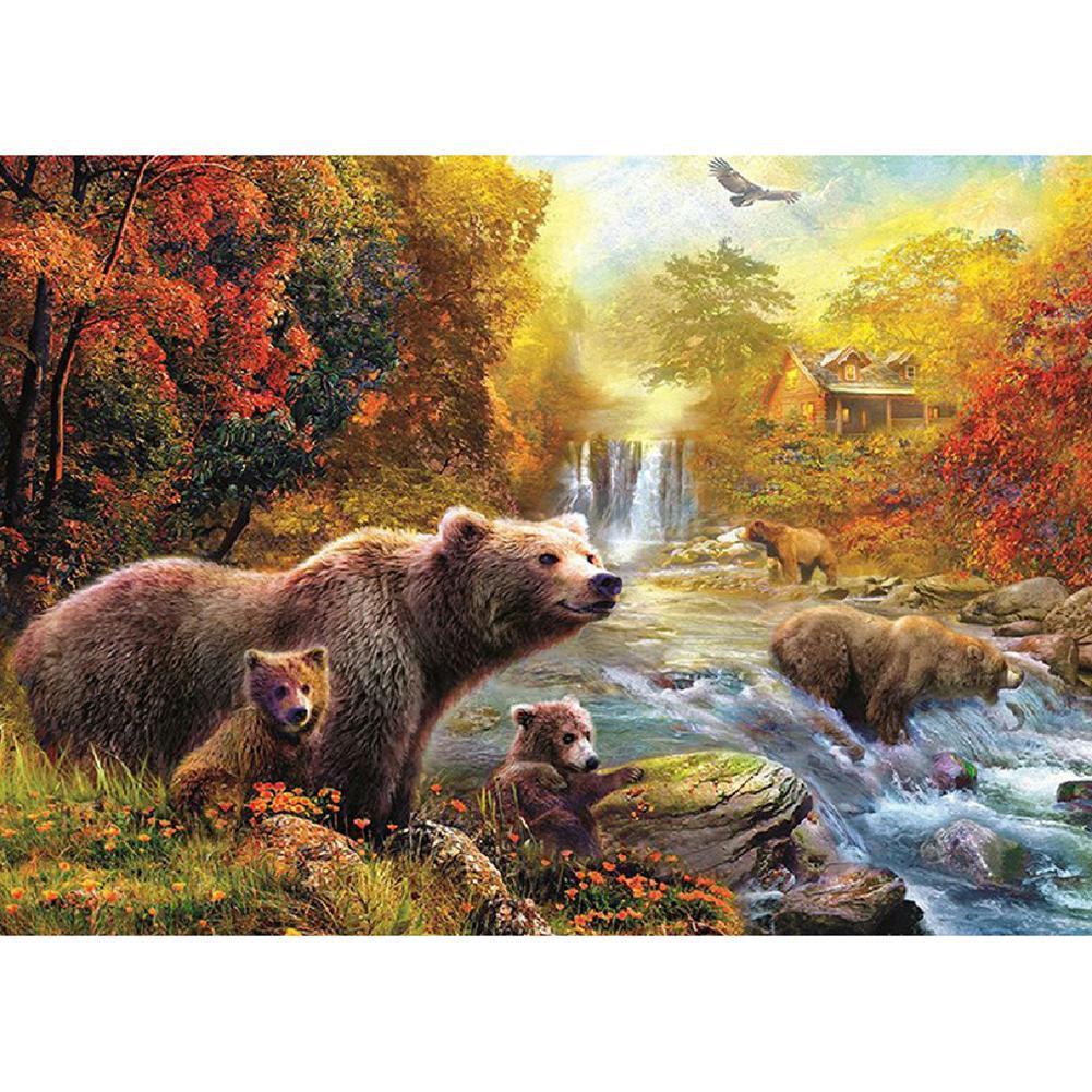 Bear - Full Drill Diamond Painting