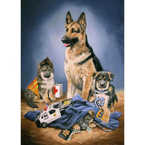 Dog - Full Drill Diamond Painting
