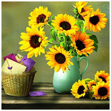 Load image into Gallery viewer, Warm Flowers - Full Drill Diamond Painting
