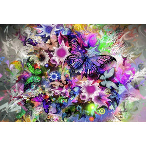 Gorgeous Flowers - Full Drill Diamond Painting