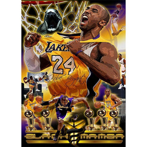 Black Manba Athlete - Full Drill Diamond Painting